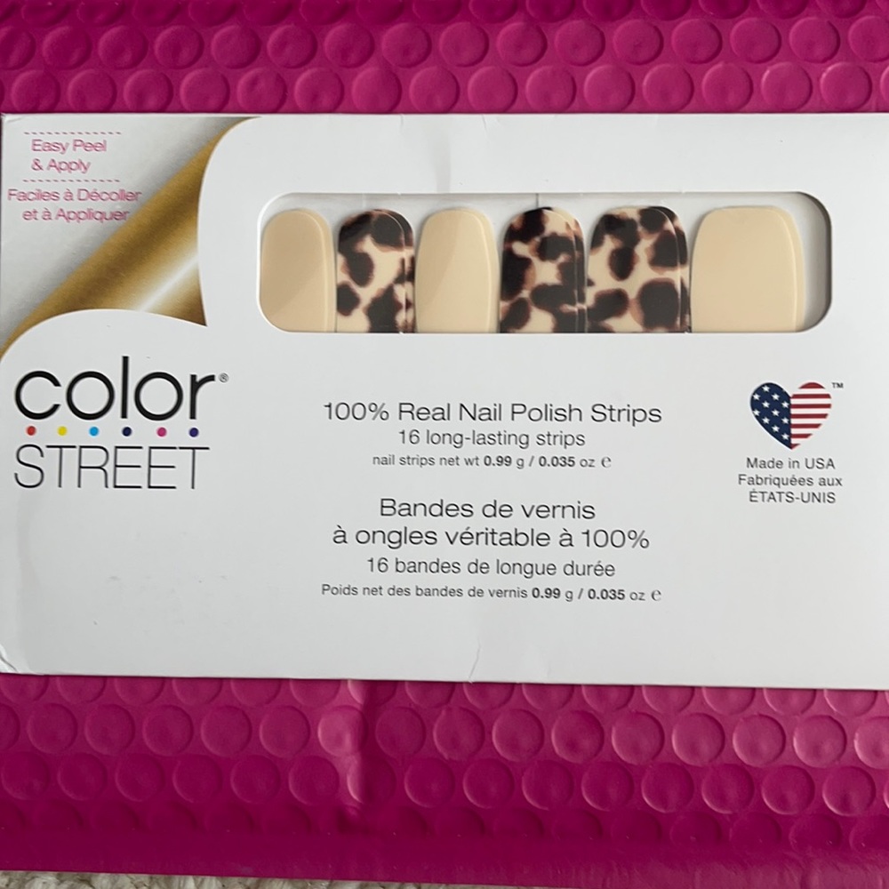 Show and shell color street nails 2/$20